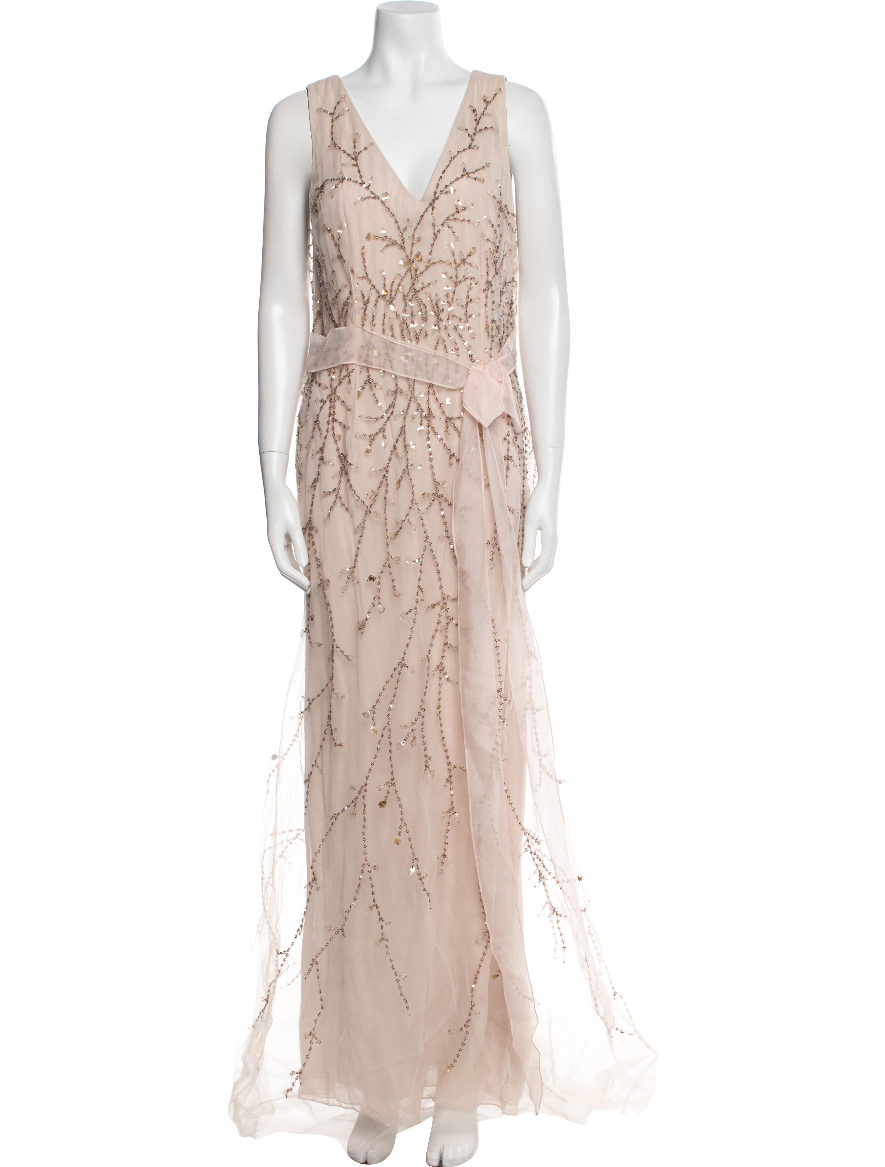 Carolina Herrera Silk Long Dress