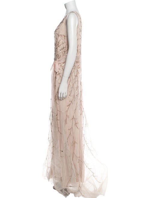 Carolina Herrera Silk Long Dress