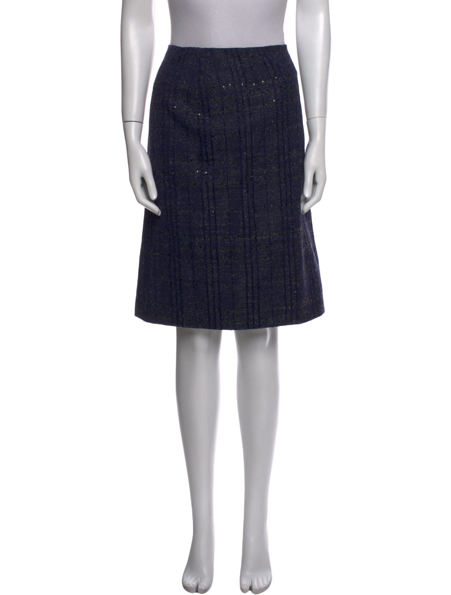Carolina Herrera Wool Knee-Length Skirt