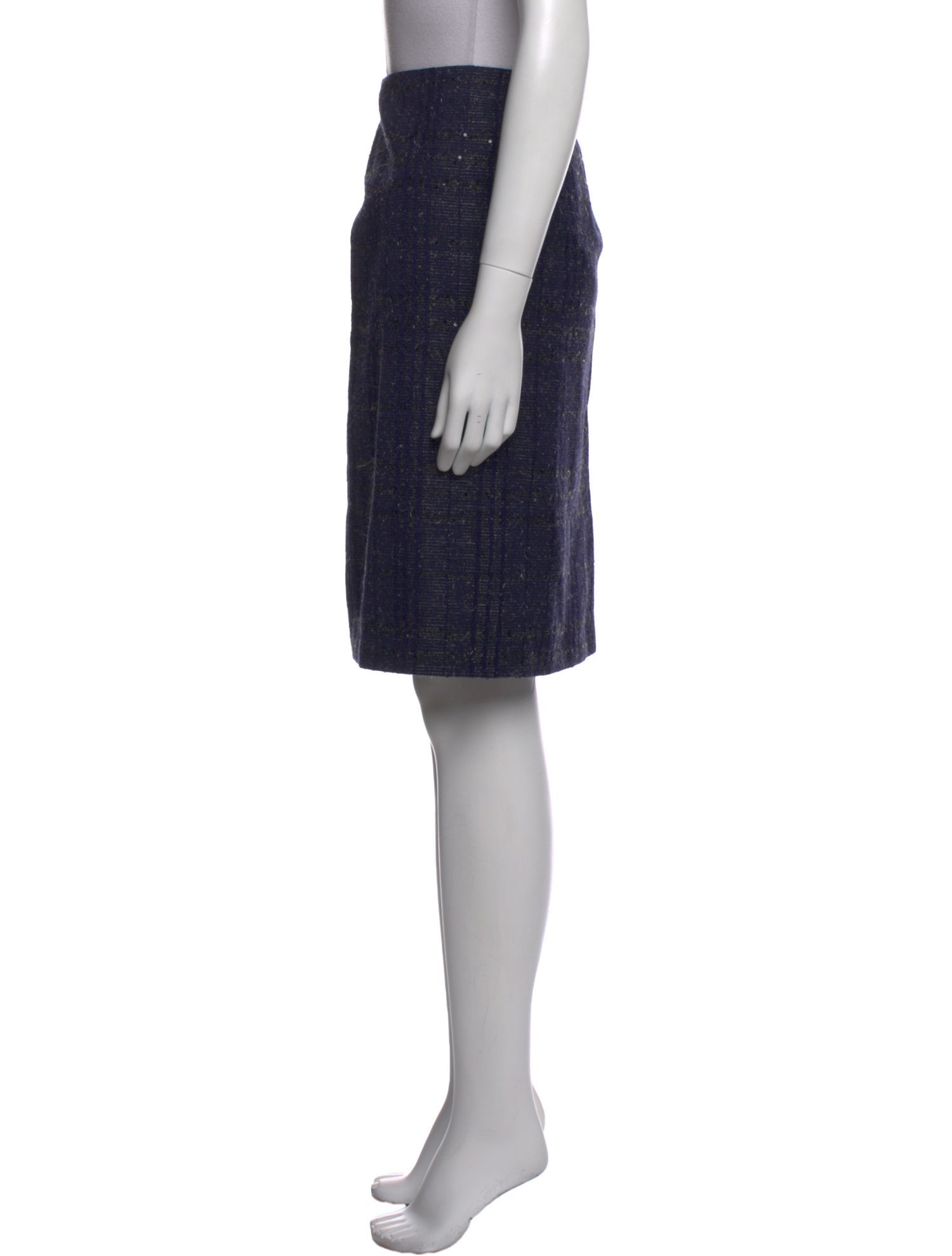 Carolina Herrera Wool Knee-Length Skirt