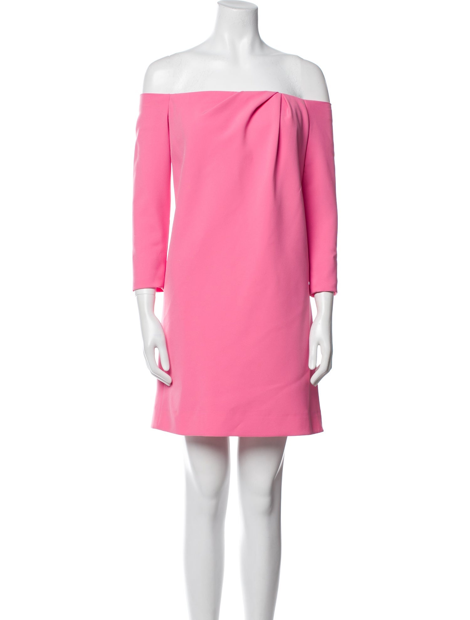Carolina Herrera Off-The-Shoulder Mini Dress