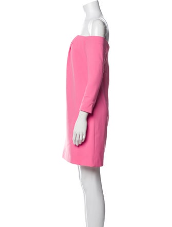Carolina Herrera Off-The-Shoulder Mini Dress