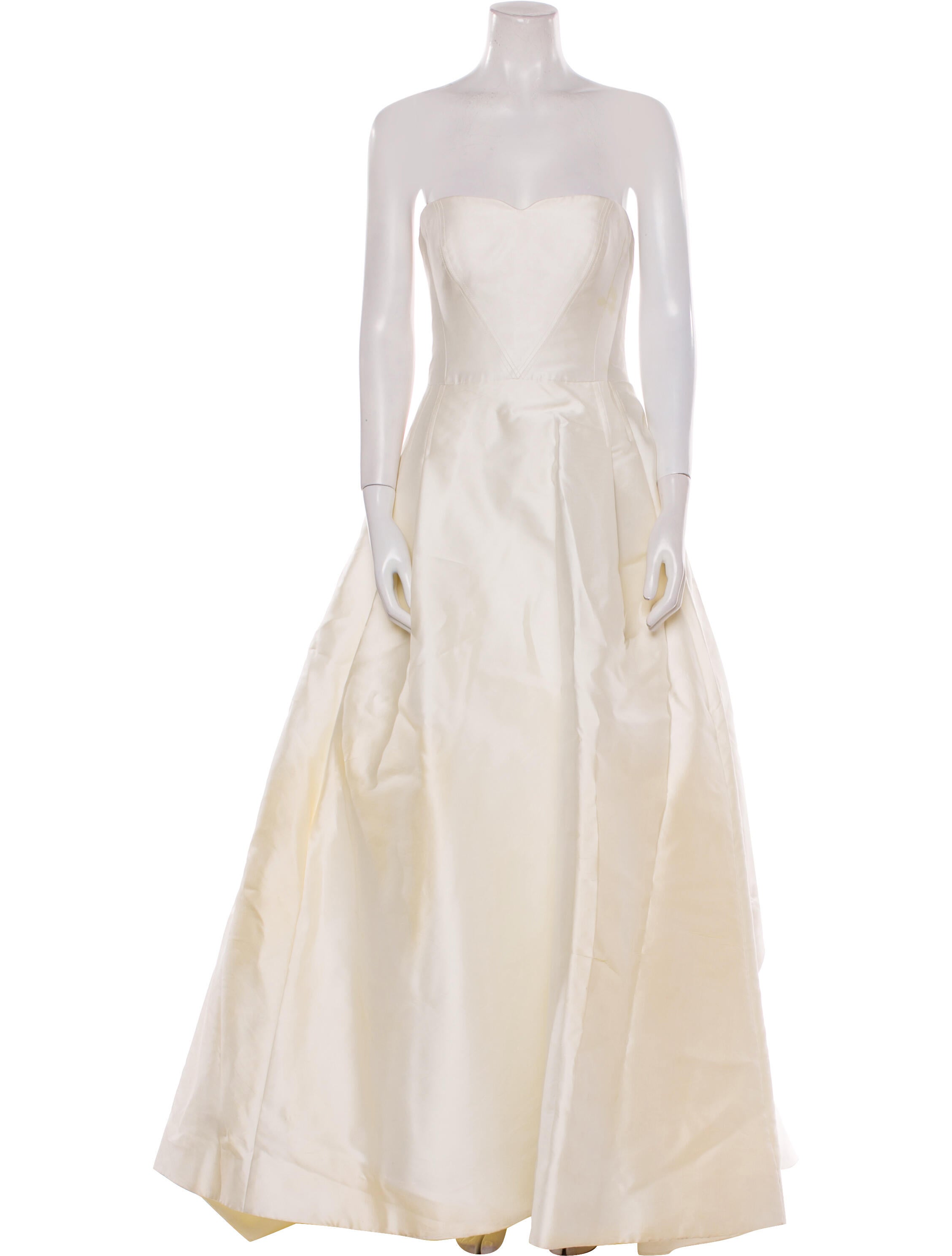 Carolina Herrera Strapless Long Dress
