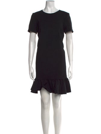 Carolina Herrera Virgin Wool Mini Dress