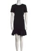 Carolina Herrera Virgin Wool Mini Dress