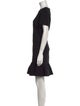 Carolina Herrera Virgin Wool Mini Dress