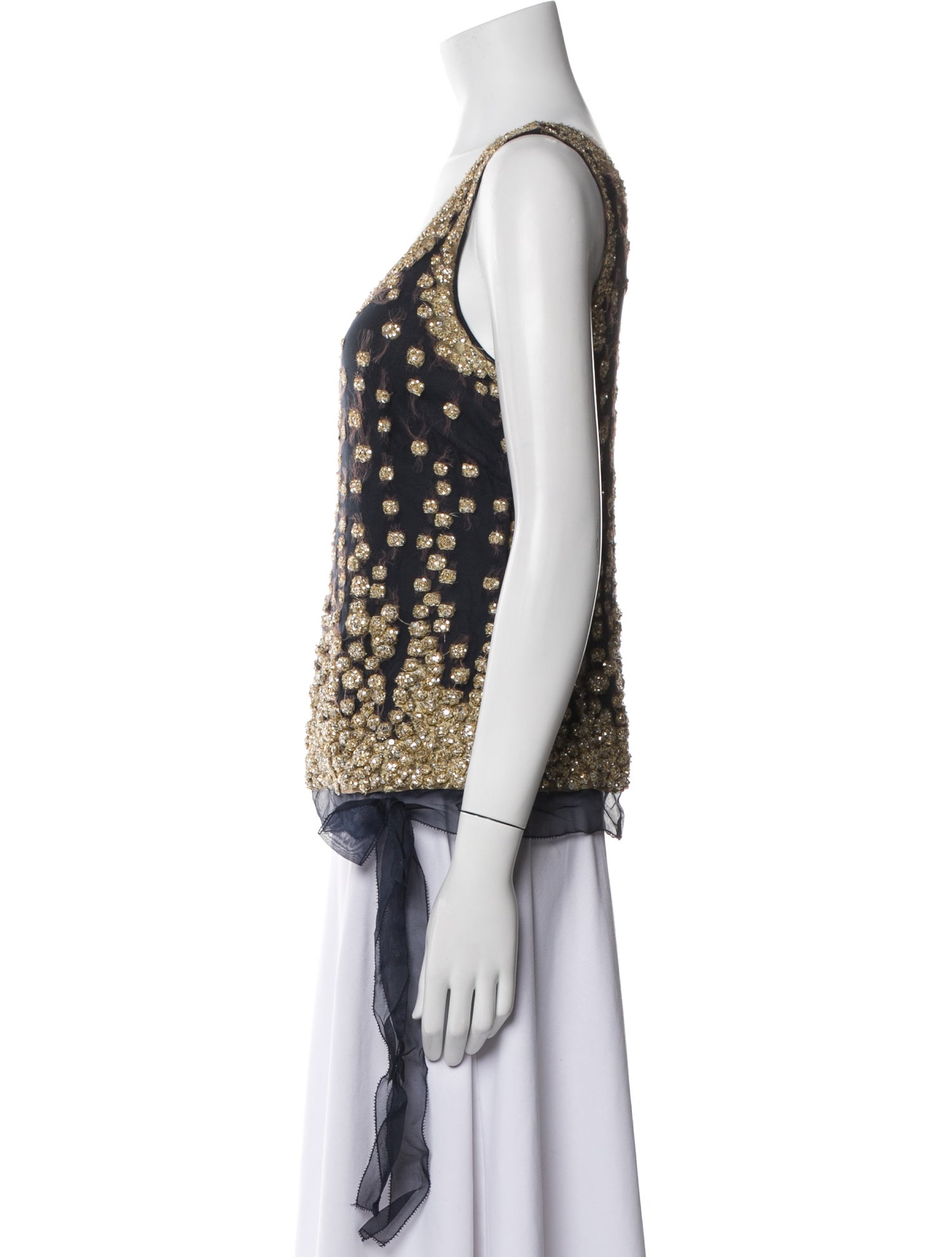 Carolina Herrera Vintage Nylon Top