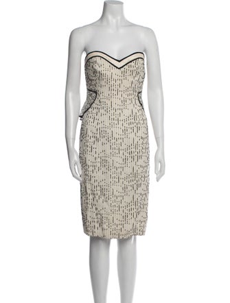 Carolina Herrera Silk Mini Dress