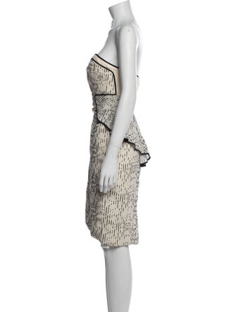 Carolina Herrera Silk Mini Dress