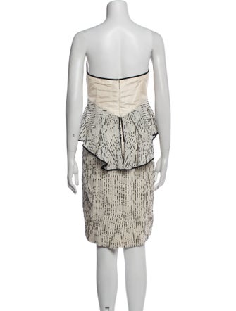 Carolina Herrera Silk Mini Dress