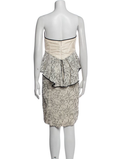 Carolina Herrera Silk Mini Dress