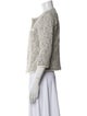 Carolina Herrera Tweed Pattern Evening Jacket