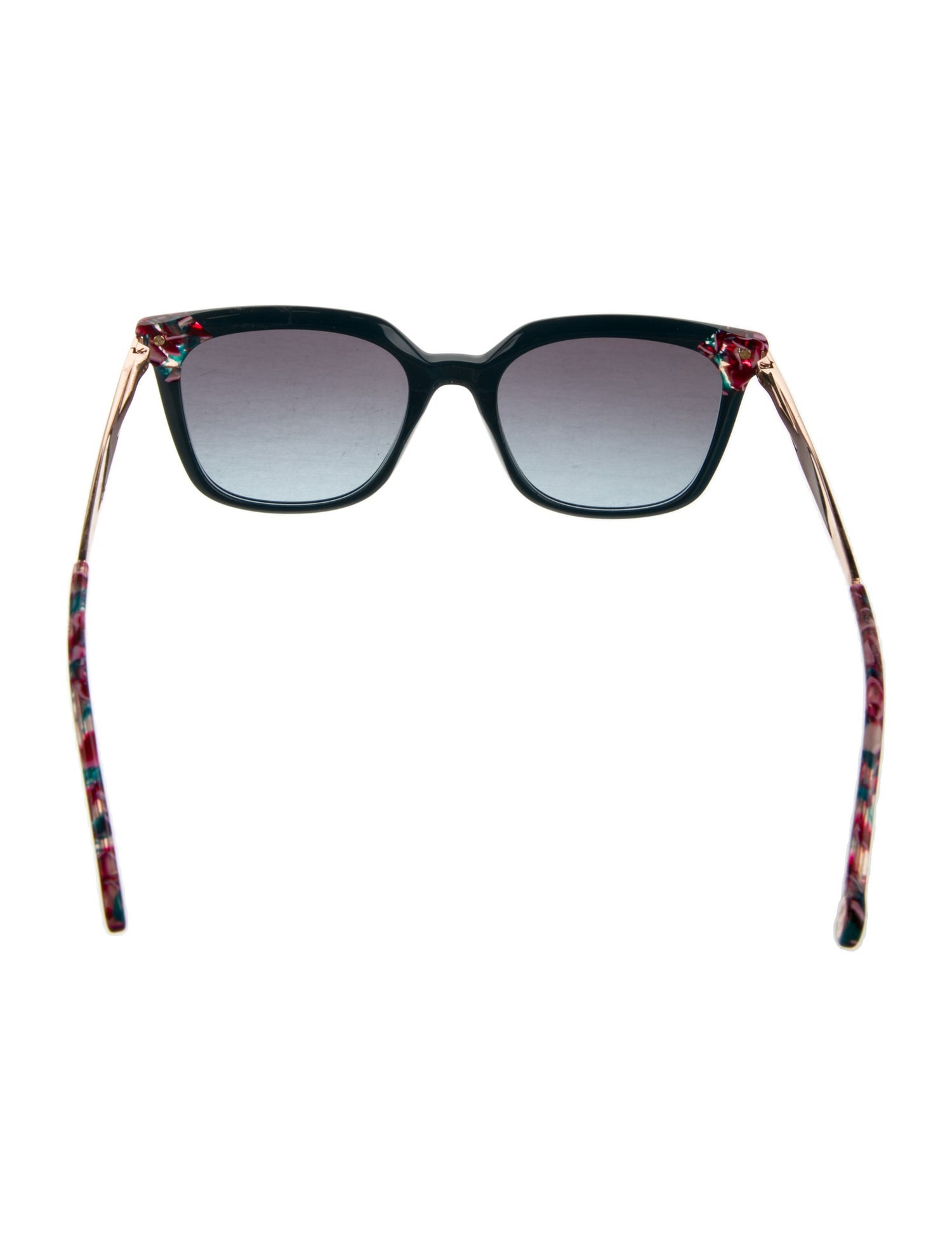 Carolina Herrera Square Gradient Sunglasses