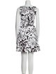 Carolina Herrera Printed Mini Dress