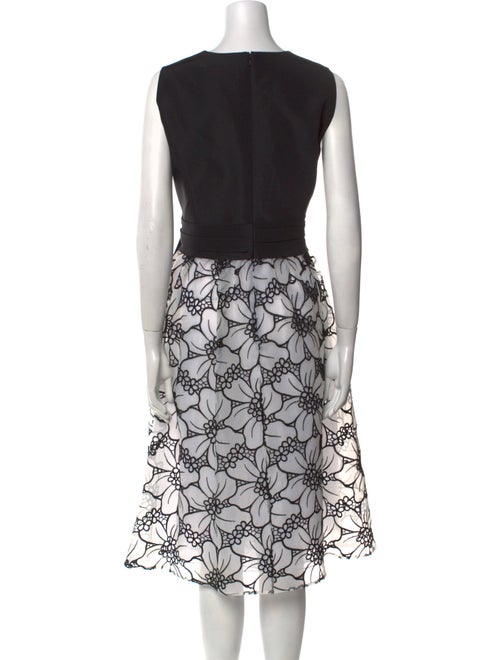 Carolina Herrera Silk Midi Length Dress