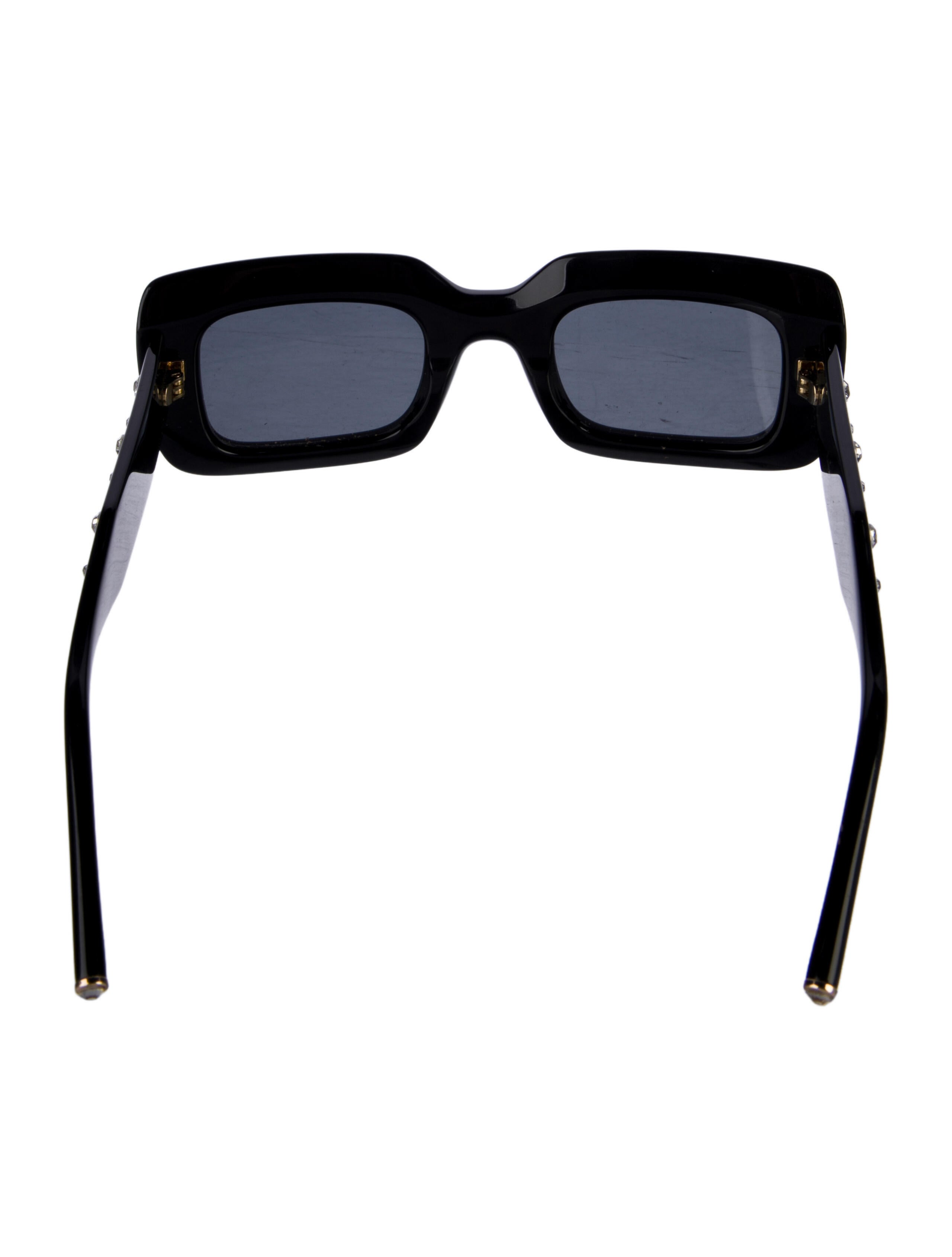 Carolina Herrera Square Tinted Sunglasses