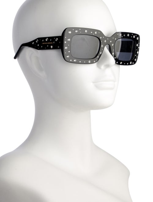 Carolina Herrera Square Tinted Sunglasses