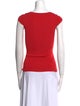 Carolina Herrera Crew Neck Short Sleeve Top