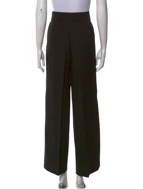 Carolina Herrera Virgin Wool Wide Leg Pants
