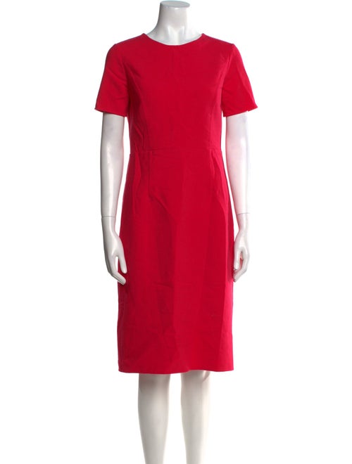 Carolina Herrera Crew Neck Knee-Length Dress