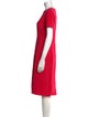 Carolina Herrera Crew Neck Knee-Length Dress