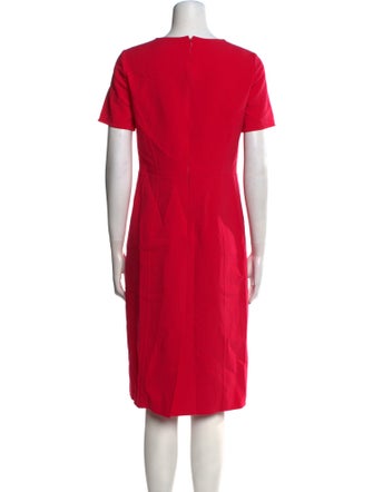 Carolina Herrera Crew Neck Knee-Length Dress