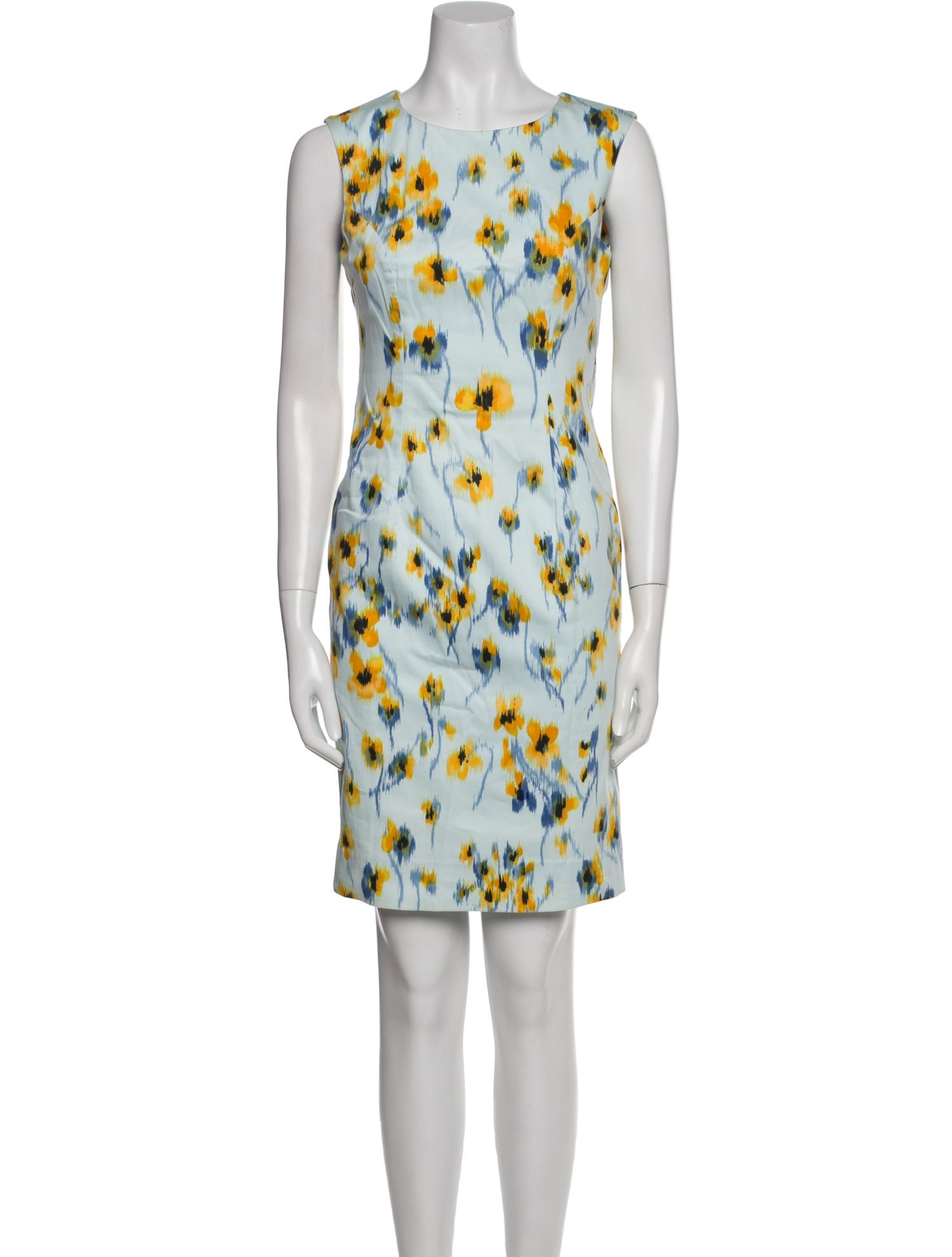 Carolina Herrera Printed Mini Dress