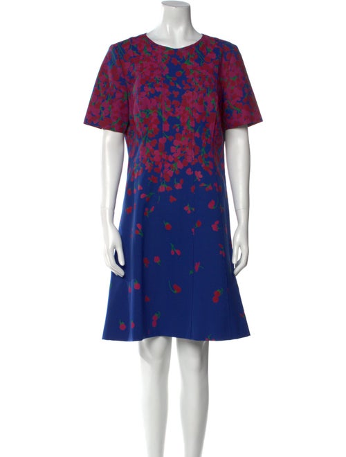 Carolina Herrera Printed Knee-Length Dress