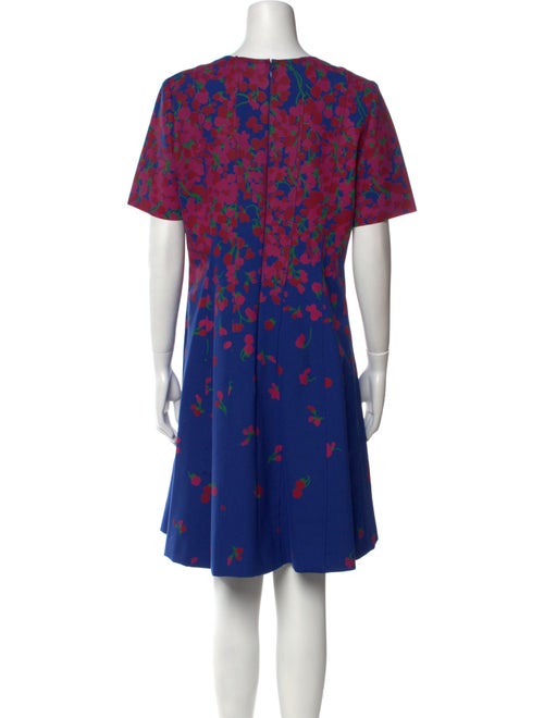 Carolina Herrera Printed Knee-Length Dress