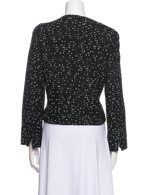 Carolina Herrera Polka Dot Print Evening Jacket
