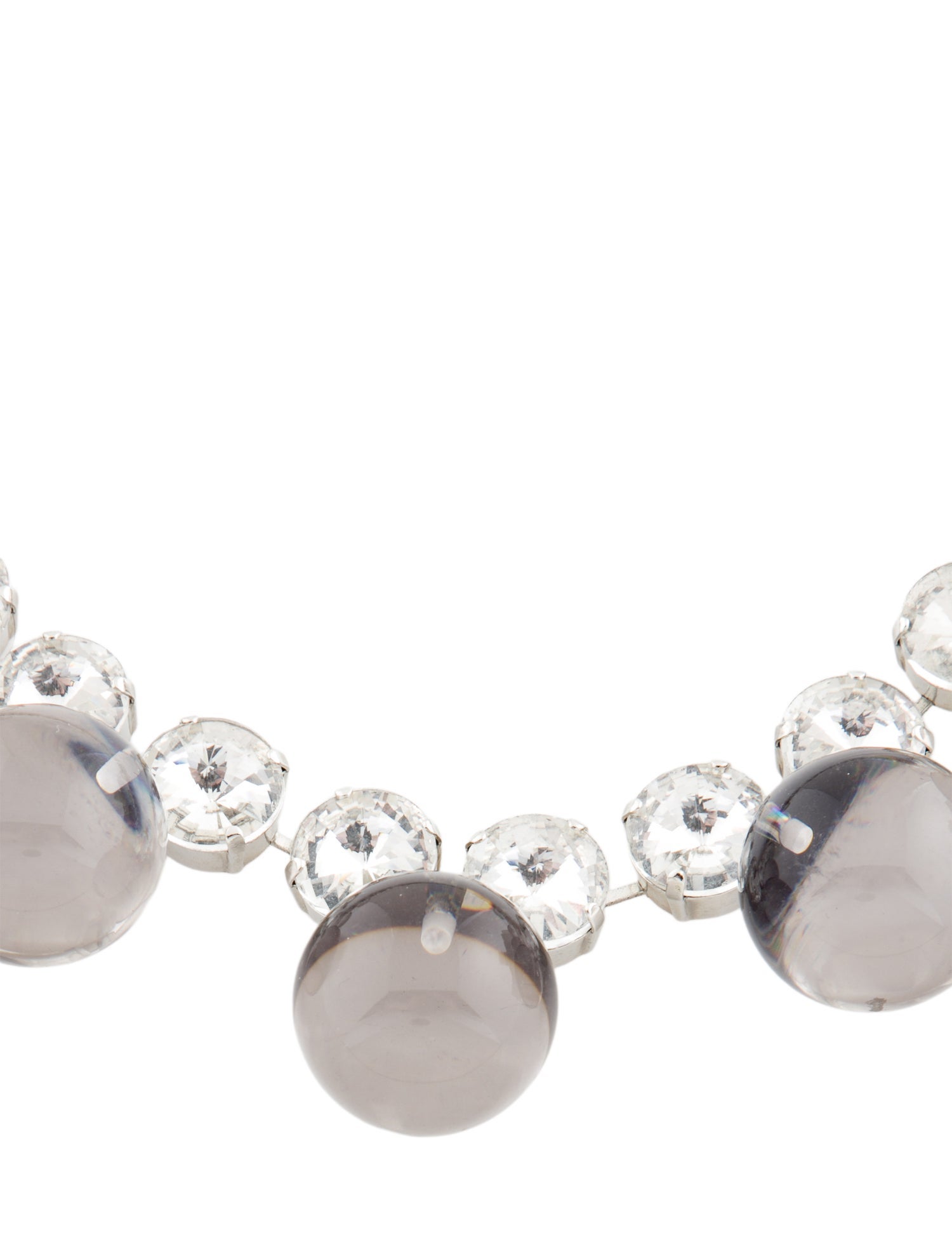 Carolina Herrera Crystal & Resin Collar Necklace