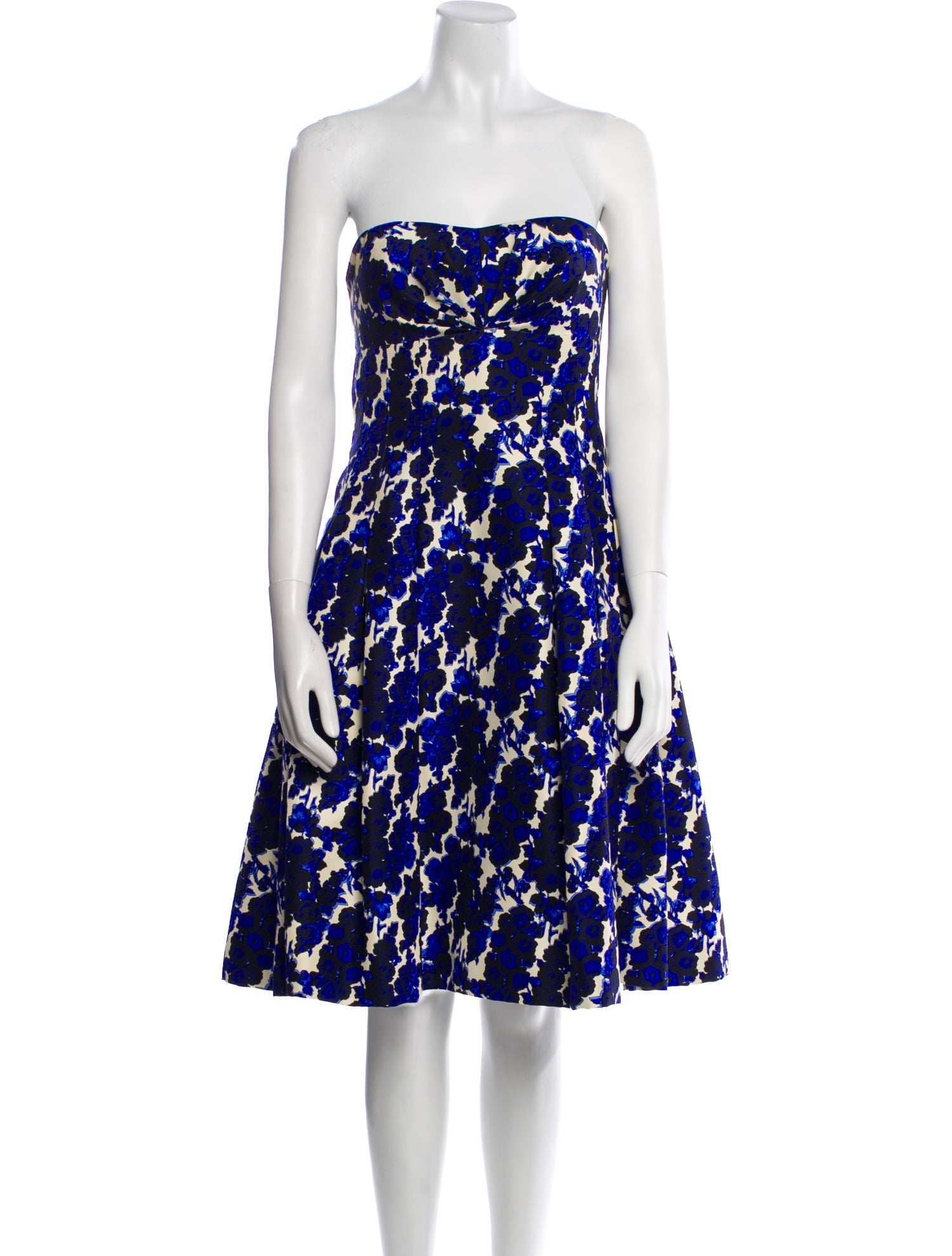 Carolina Herrera Printed Mini Dress