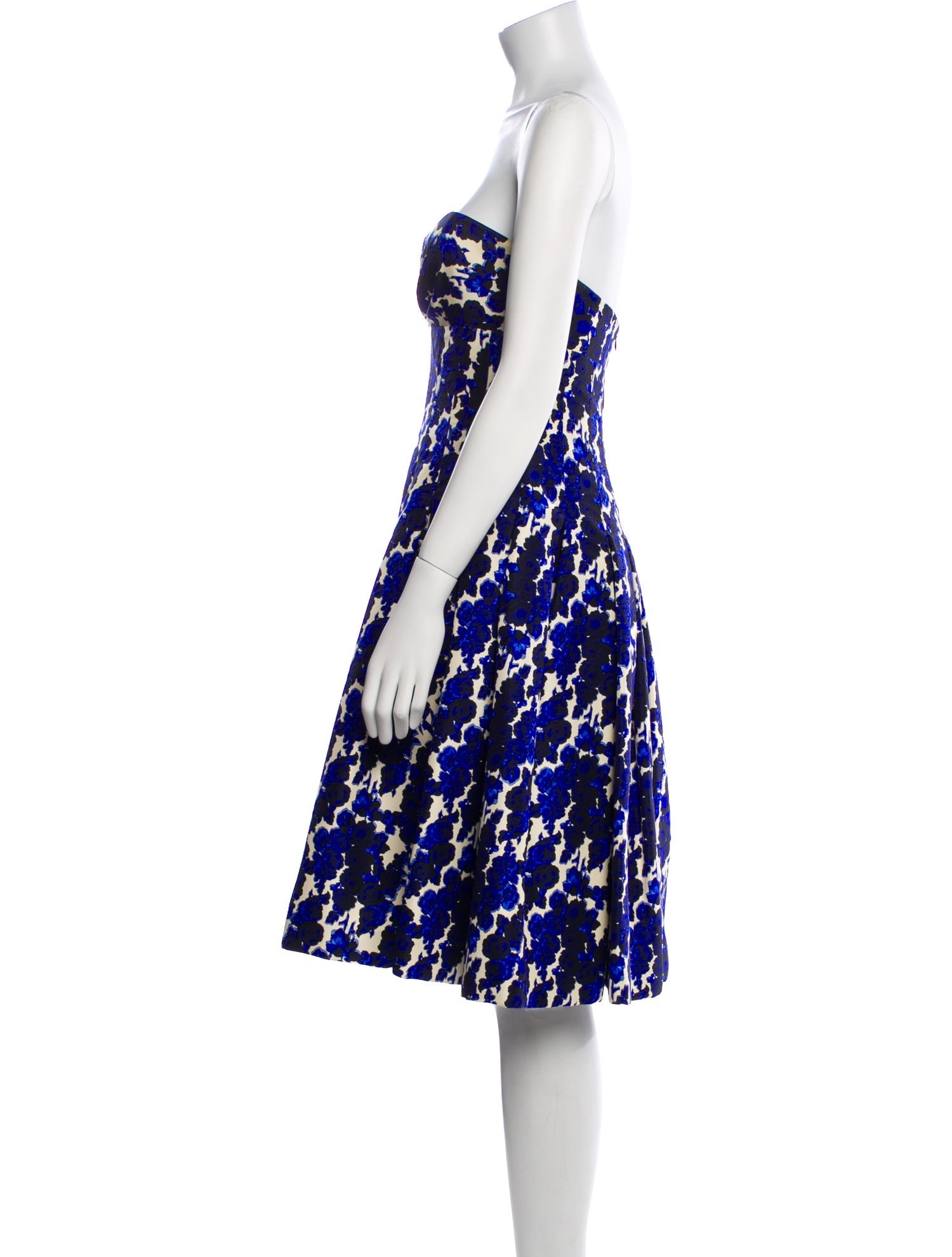 Carolina Herrera Printed Mini Dress