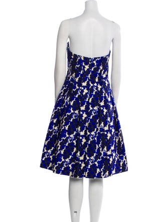 Carolina Herrera Printed Mini Dress