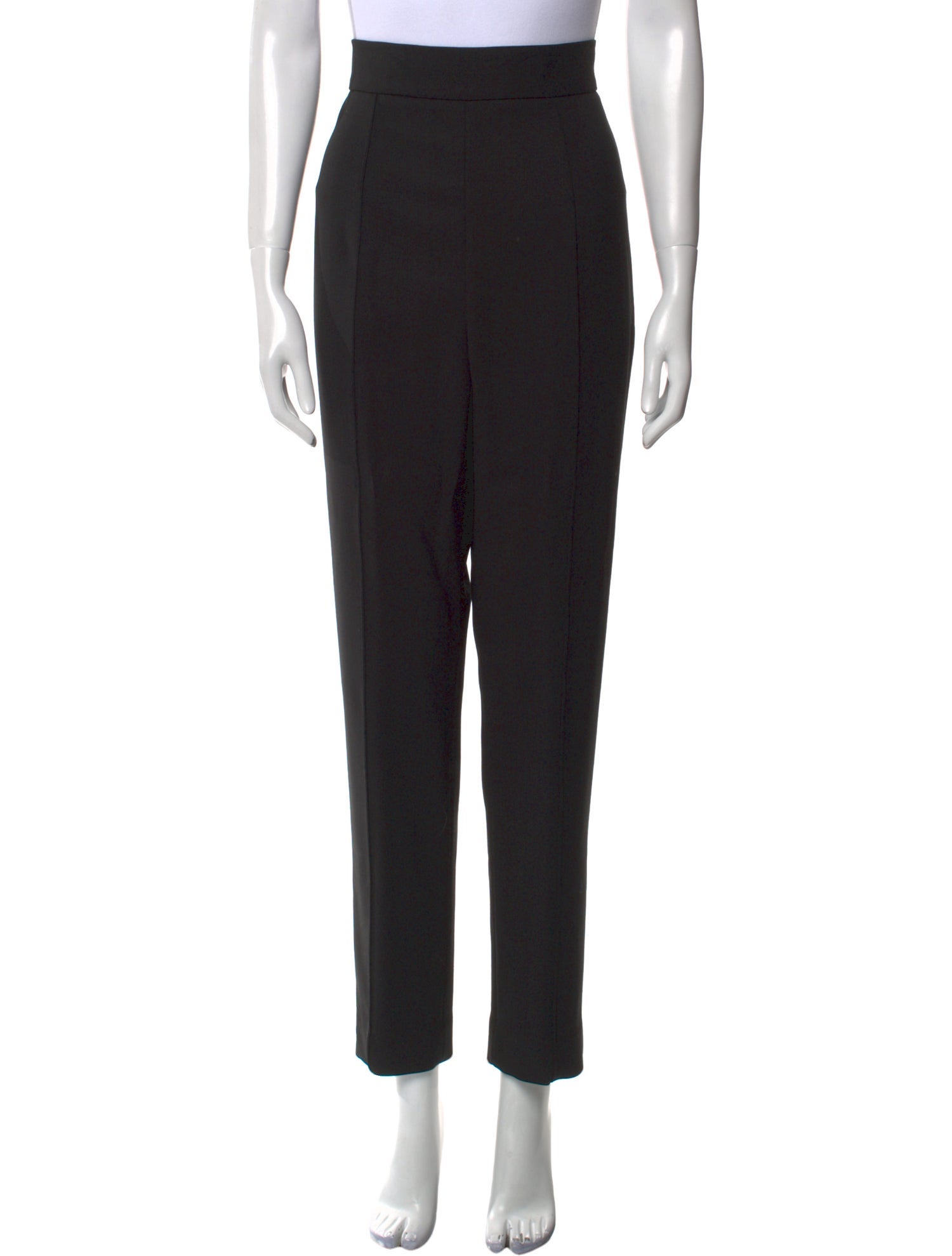 Carolina Herrera Virgin Wool Straight Leg Pants