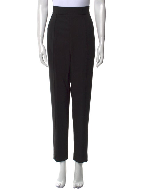 Carolina Herrera Virgin Wool Straight Leg Pants