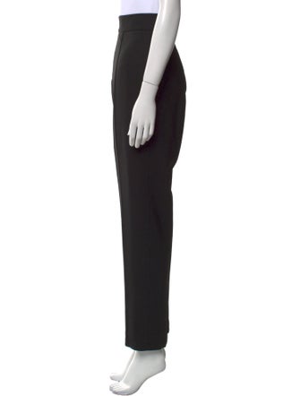 Carolina Herrera Virgin Wool Straight Leg Pants