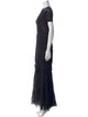 Carolina Herrera Lace Long Dress