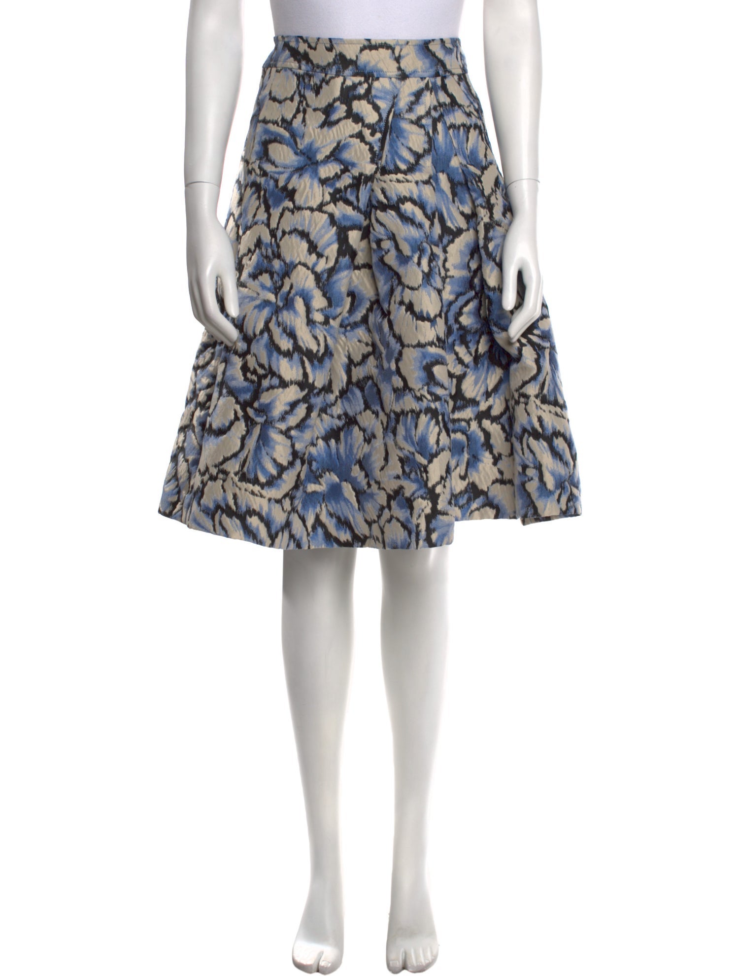 Carolina Herrera Printed Knee-Length Skirt