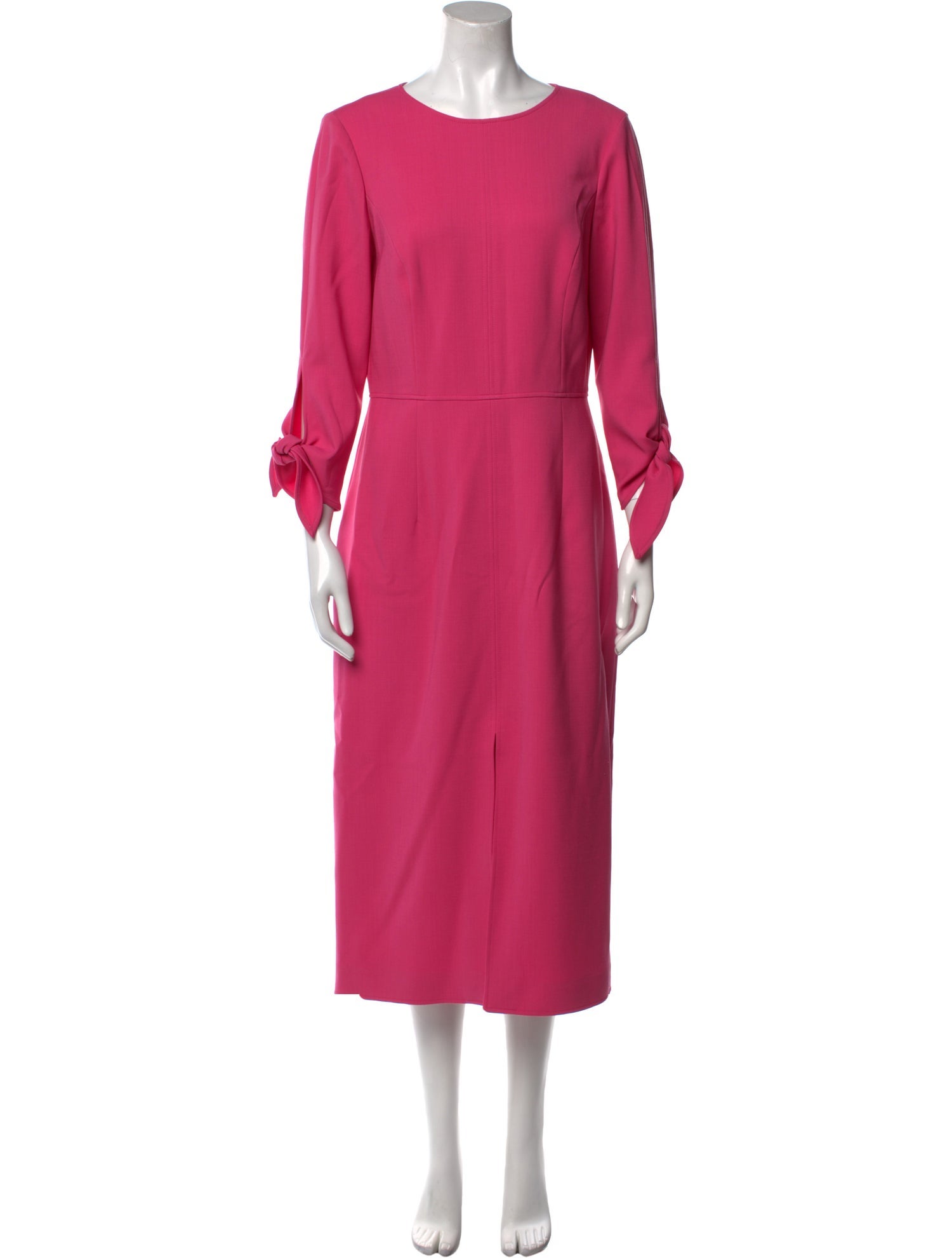 Carolina Herrera Virgin Wool Long Dress