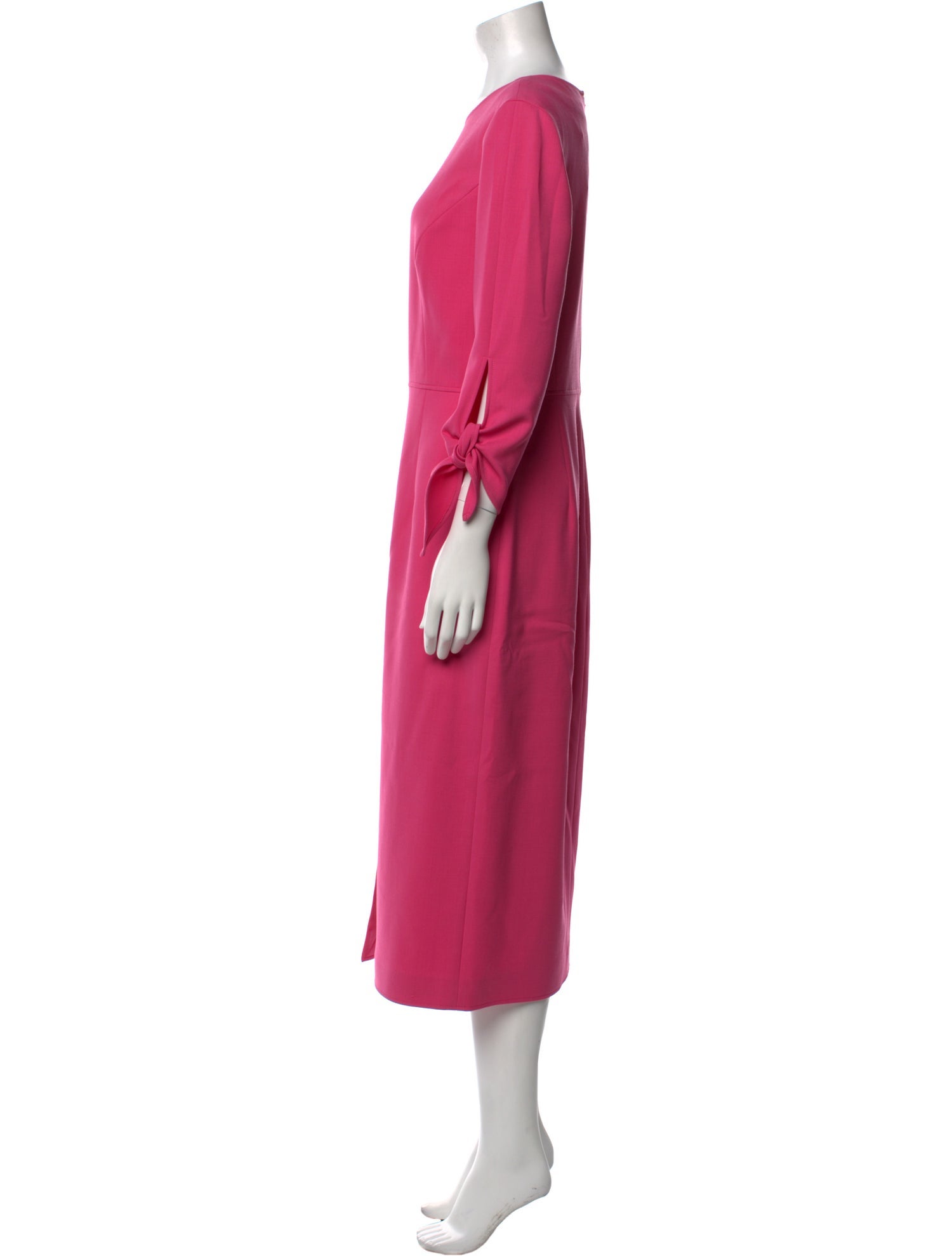 Carolina Herrera Virgin Wool Long Dress