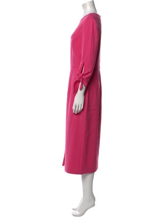 Carolina Herrera Virgin Wool Long Dress
