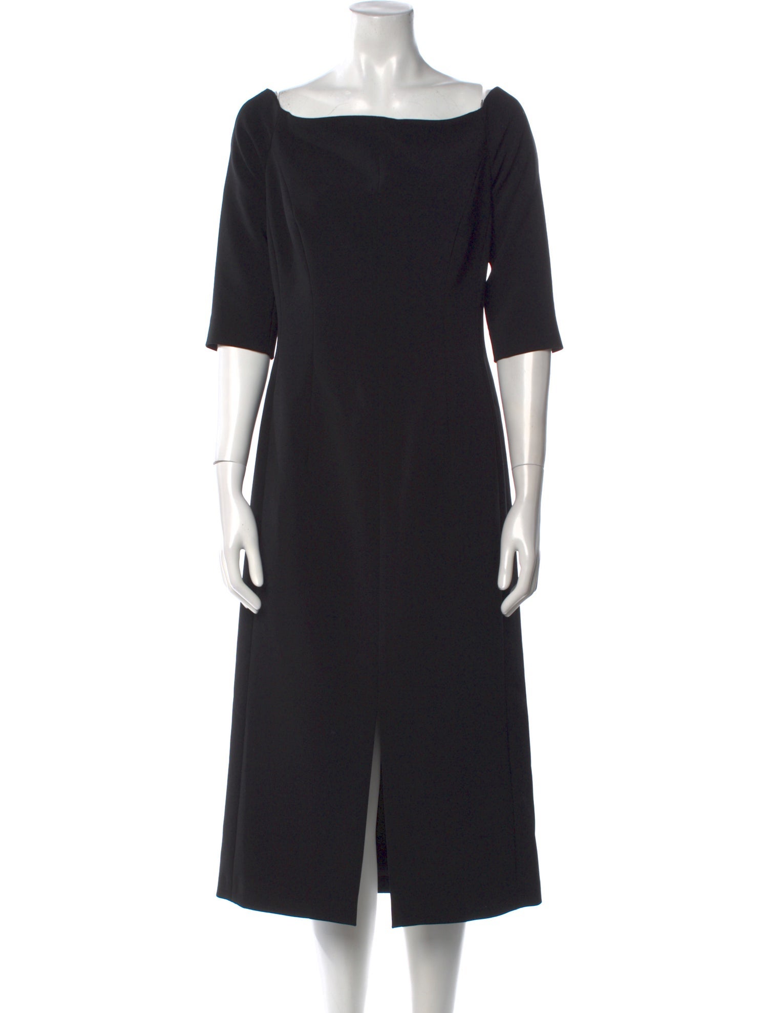 Carolina Herrera Bateau Neckline Midi Length Dress w/ Tags