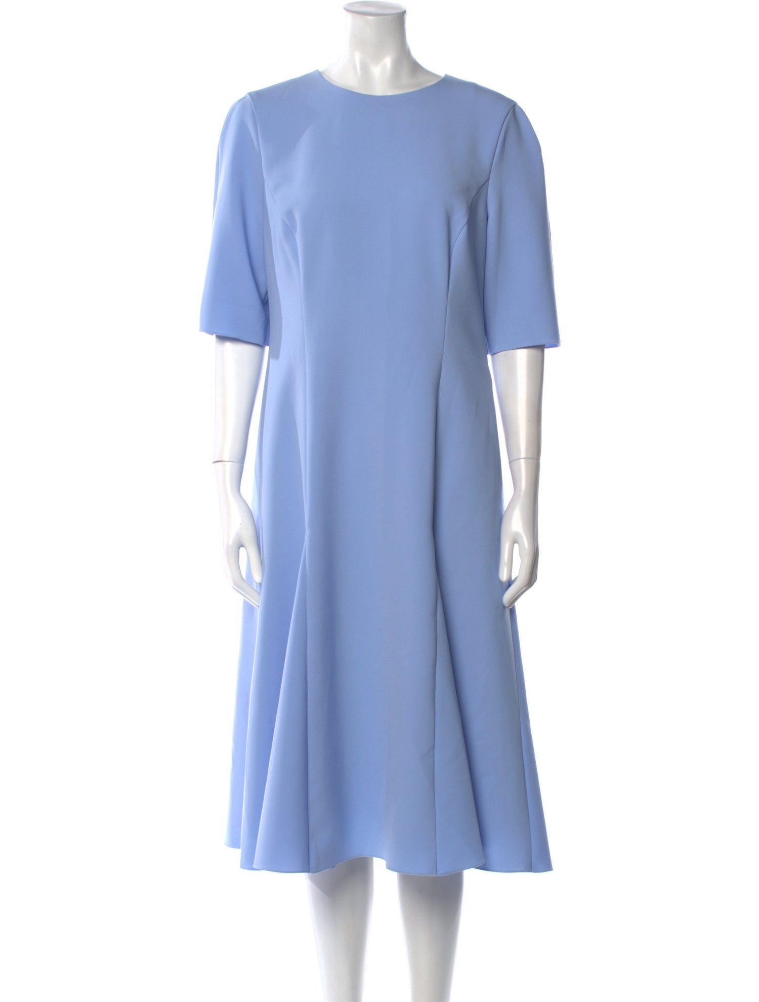 Carolina Herrera Crew Neck Midi Length Dress w/ Tags