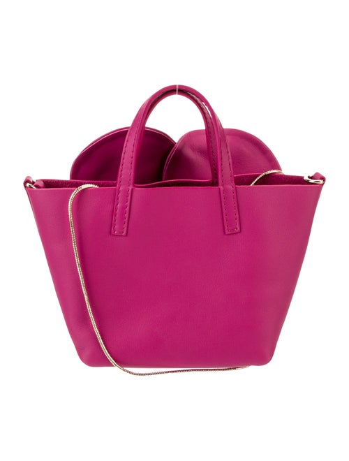 Carolina Herrera Leather Top Handle Bag