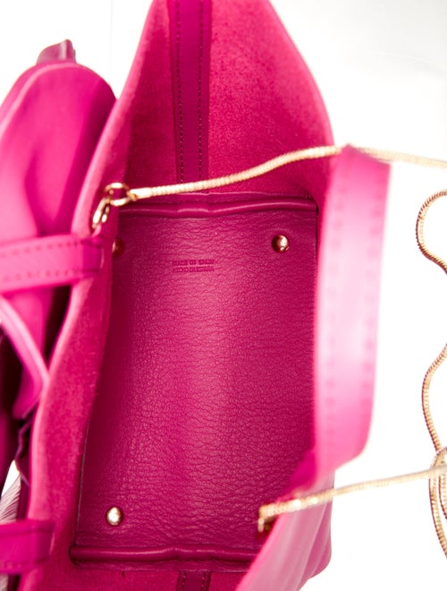 Carolina Herrera Leather Top Handle Bag