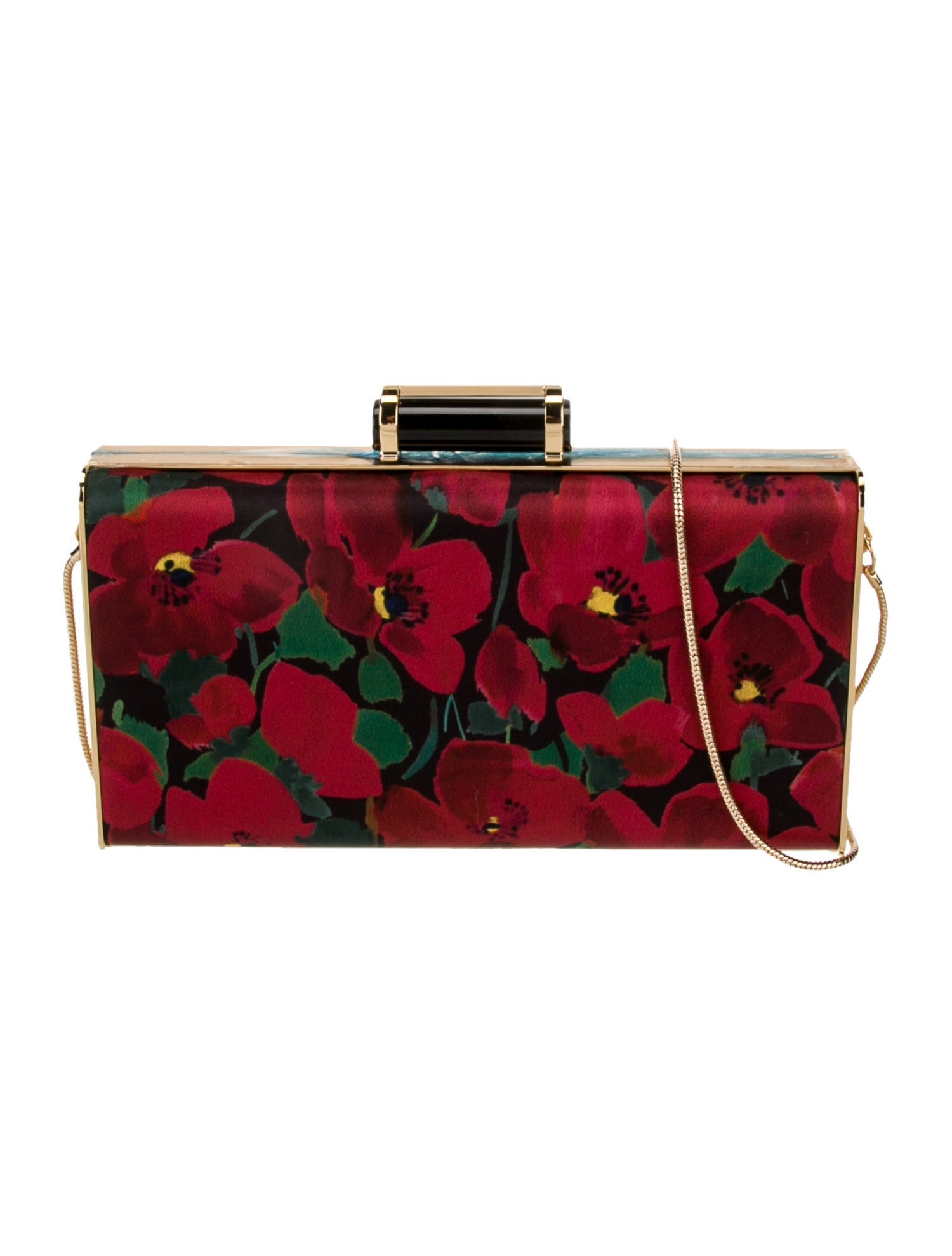 Carolina Herrera Satin Evening Bag