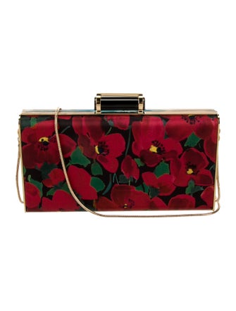 Carolina Herrera Satin Evening Bag