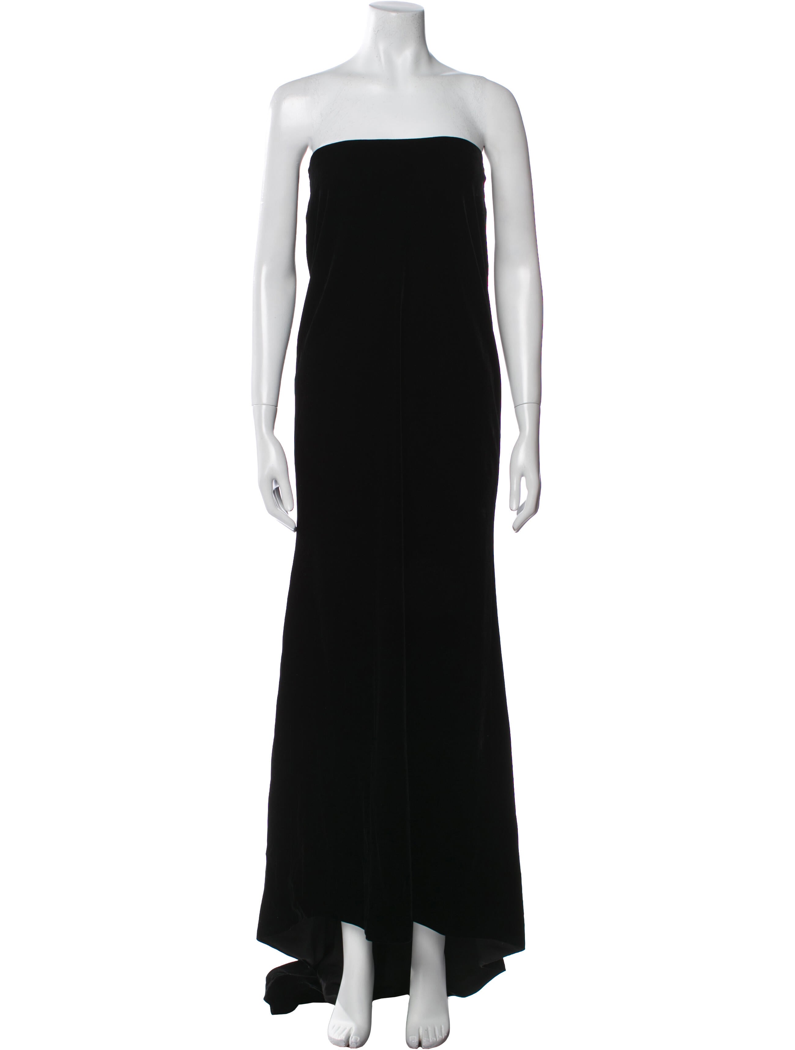 Carolina Herrera Strapless Long Dress