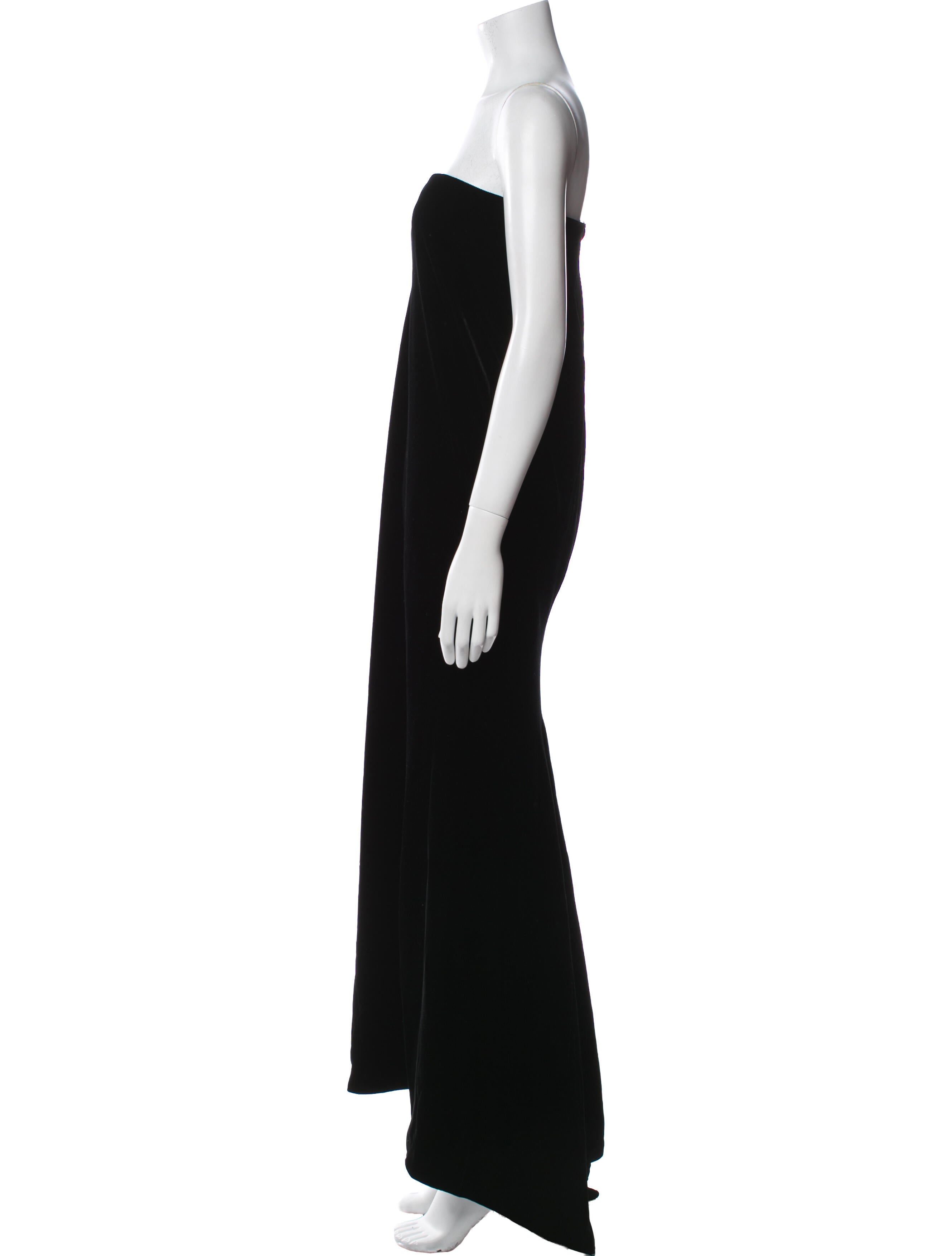 Carolina Herrera Strapless Long Dress